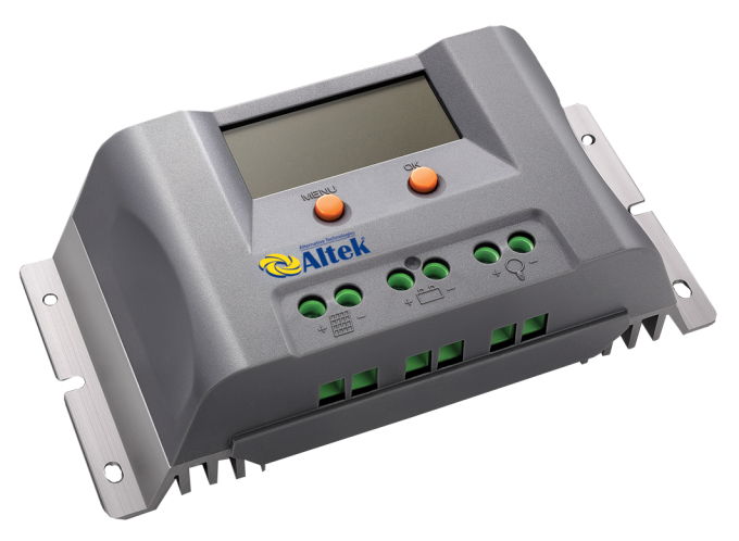 Контролер заряду ALTEK P-20А/24V-USB/LCD