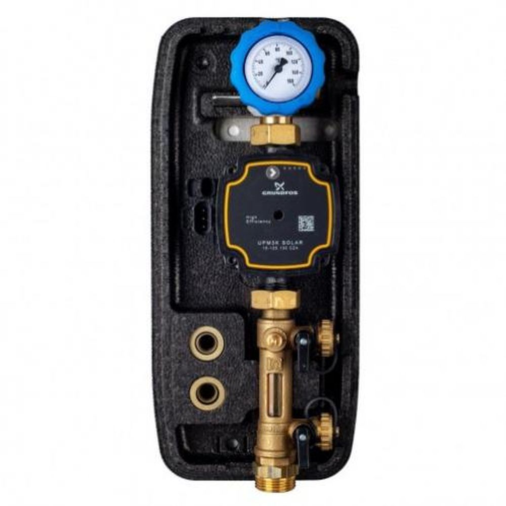 Однолінійна сонячна станція, 3/4″ HP, 6 бар,  2-12 л/хв., UPM3 25-75