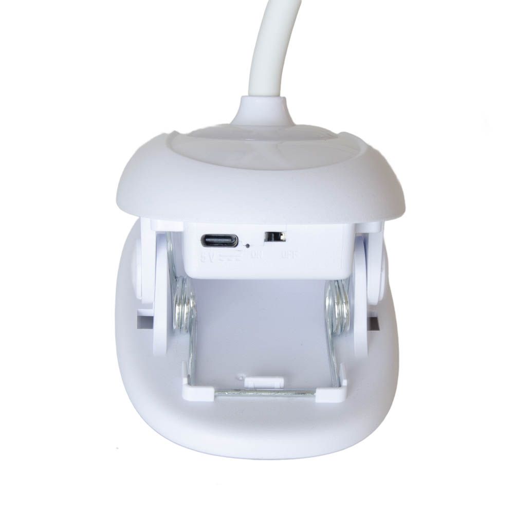 Настільна LED лампа з акумулятором Євросвітло Ridy Flex-02 біла