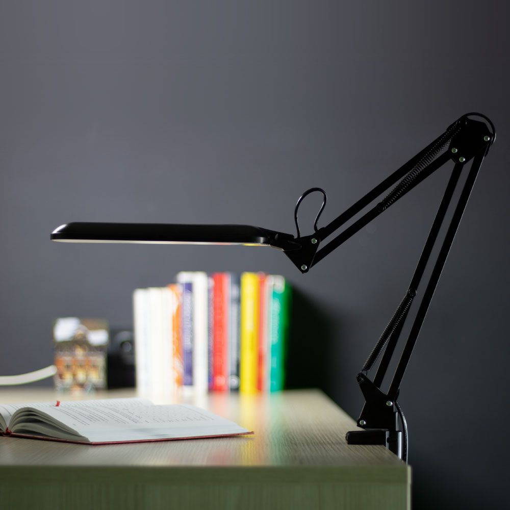 Настільна світлодіодна лампа Євросвітло Ridy-09 9Вт чорна