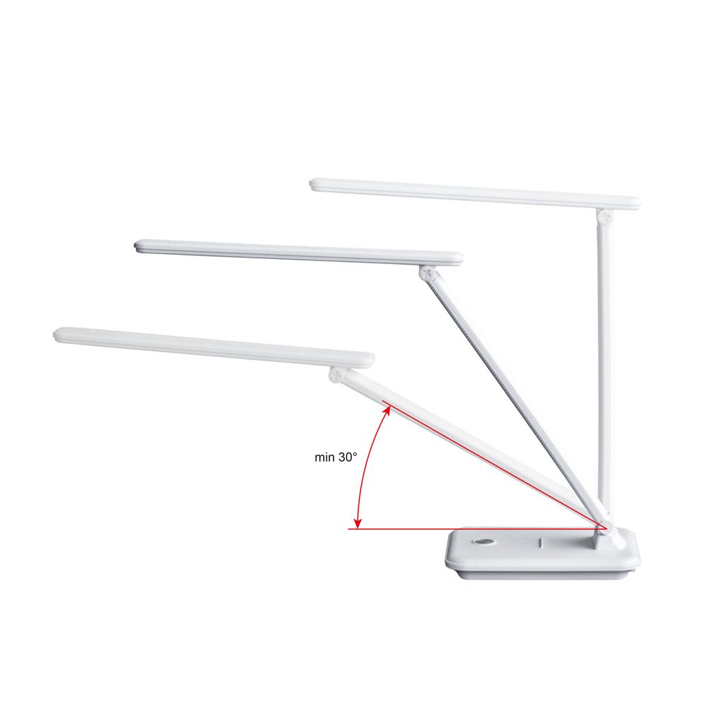 Настільна світлодіодна лампа Євросвітло Ridy-095 9,5Вт біла