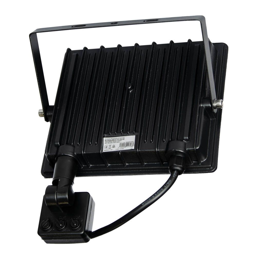 Прожектор світлодіодний з датчиком руху EVROLIGHT FM-01D-50 50W 6400К