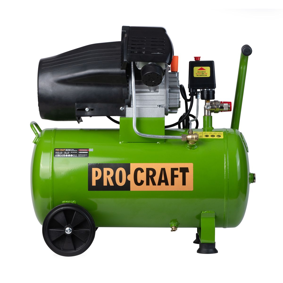 Повітряний компресор Procraft AC50-2 Universal