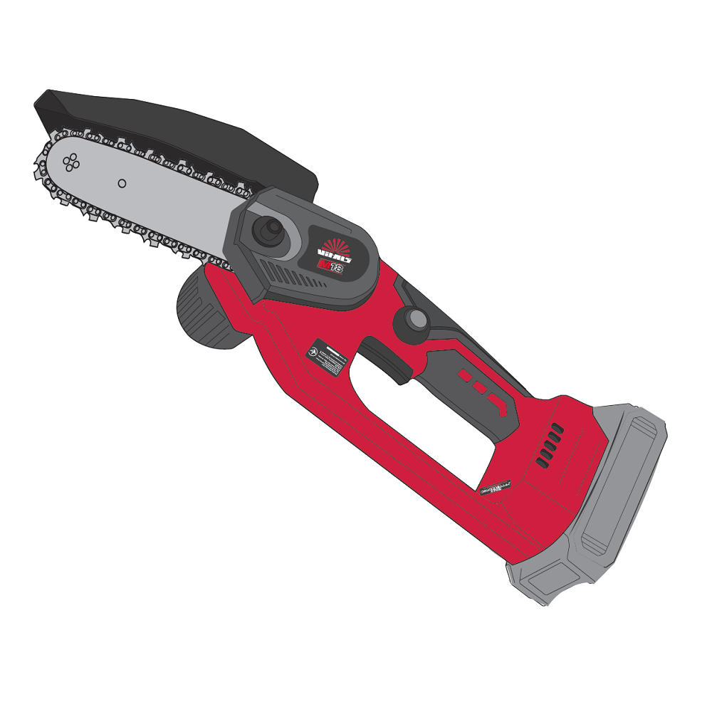 Пила ланцюгова акумуляторна Vitals AKZ 1810ck Kit