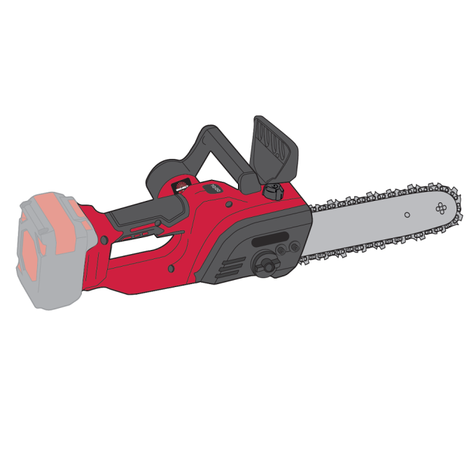 Пила ланцюгова акумуляторна Vitals AKZ 1830c BL