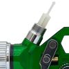 Фарборозпилювач HVLP Ø1.7мм 140-280л/хв 3бар в/б (пласт) зелений SIGMA (6812111)