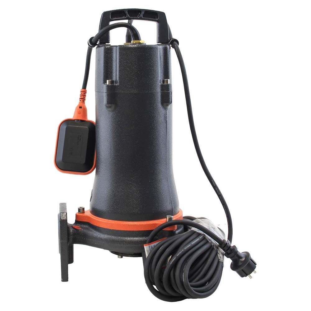 Насос каналізаційний 1.5кВт Hmax 23.м Qmax 170л/хв (з ріжучим механізмом) LEO 3.0 32SWPm3.6-23-1.5L/