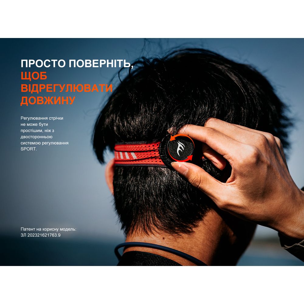 Ліхтар налобний Fenix HL18R-T V2.0 чорний