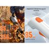 Акумуляторна повітродувка садова Litheli, живлення від павербанку (УМБ Litheli Power Bank 10000 mAh,