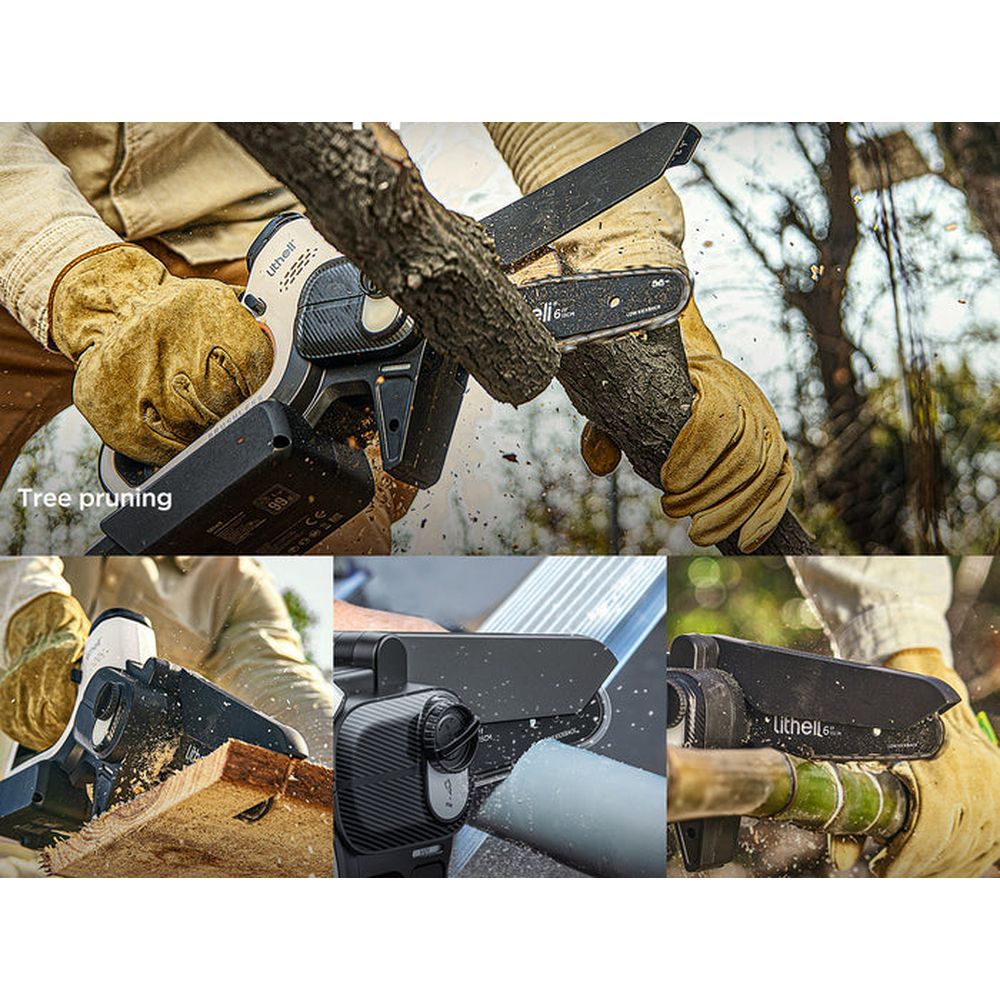 Аккумуляторная мини-пила (УМБ Litheli Power Bank 10000 mAh, 45 W)