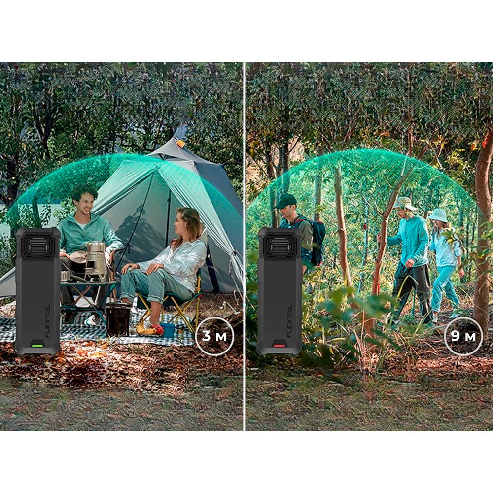 Портативний фумігатор-павербанк Flextail Max Repel S, графіт