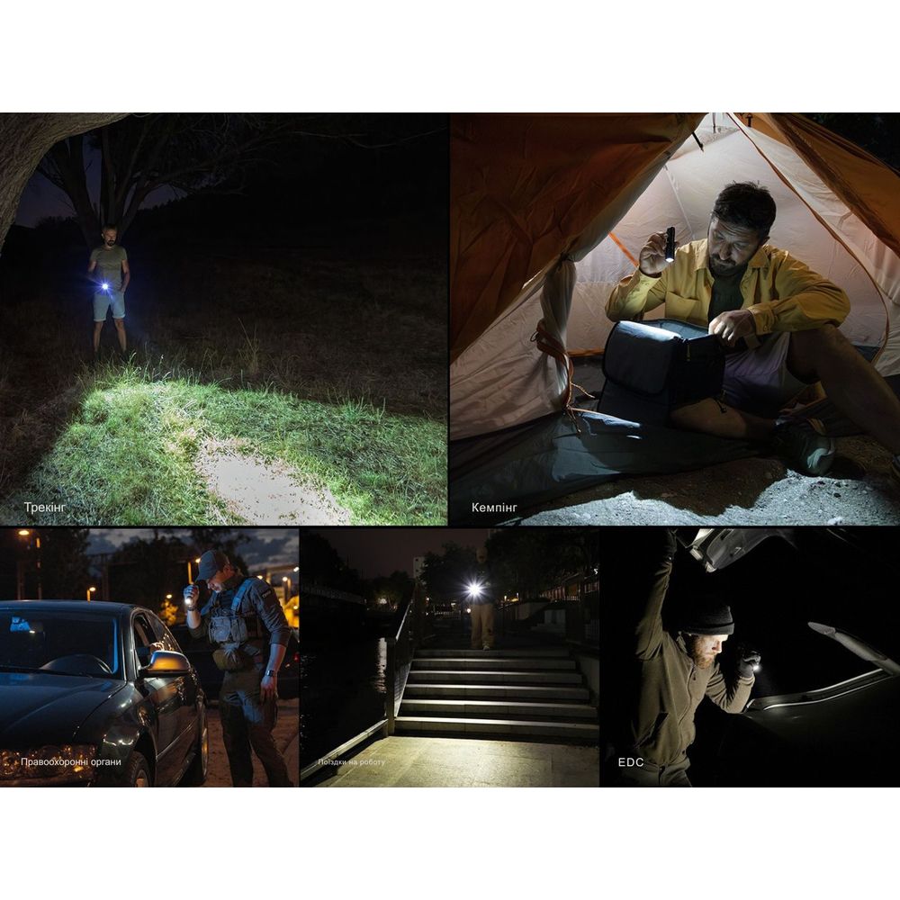 Ліхтар тактичний кишеньковий Fenix PD26R ACE 1300 лм