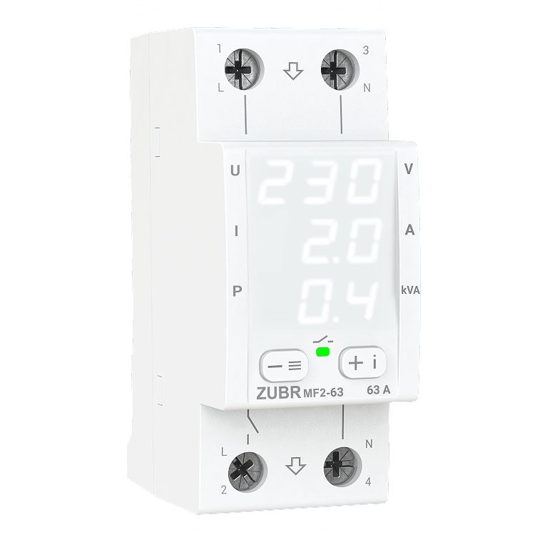 Мультифункціональне реле ZUBR MF2-63