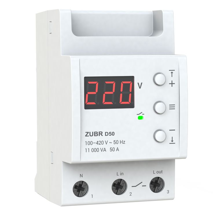 Реле напруги ZUBR D50 без термозахисту