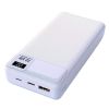 Power Bank 20000 мАг з LED-десплееєм, BYGP  22,5 Вт/PD18 Вт, білий