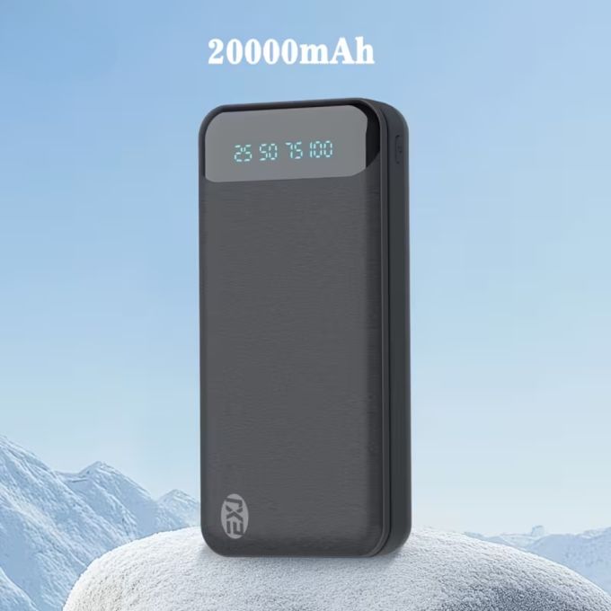 Портативний Power Bank 20000 мАг EXJ, чорний