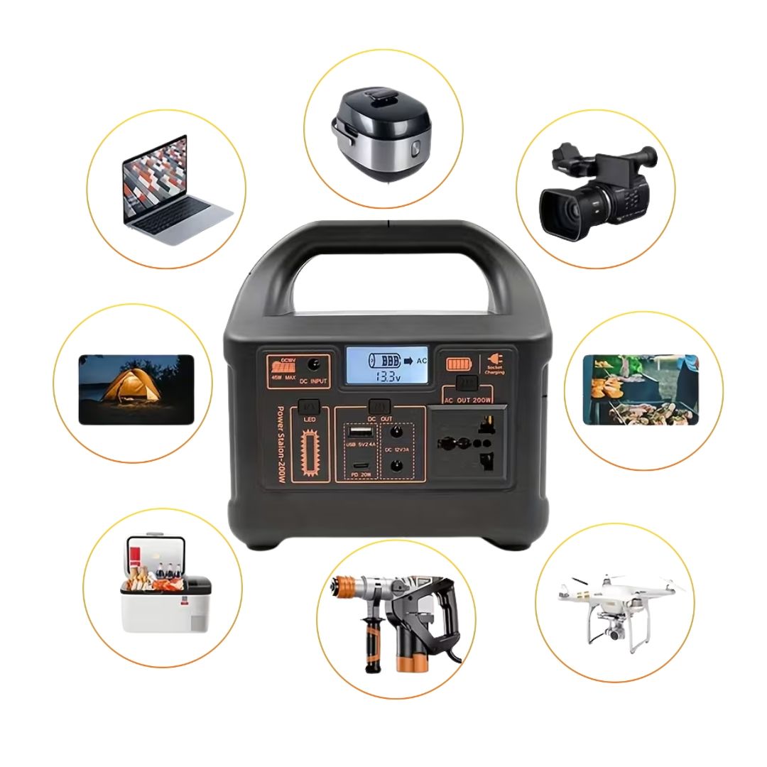 Портативна Електростанція 200W  акумулятор LiFePO4