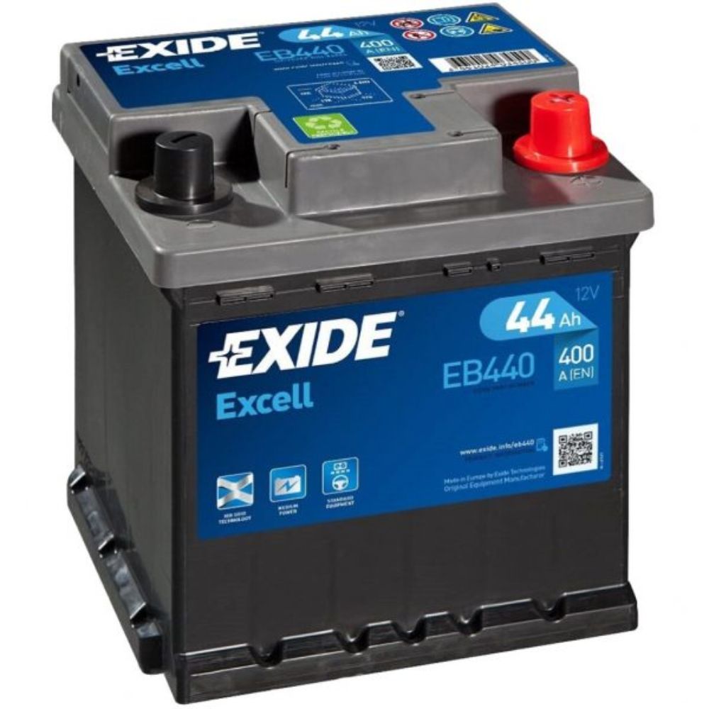 Акумулятор EXIDE EXCELL 44Ah (+/-) (400EN) EB440