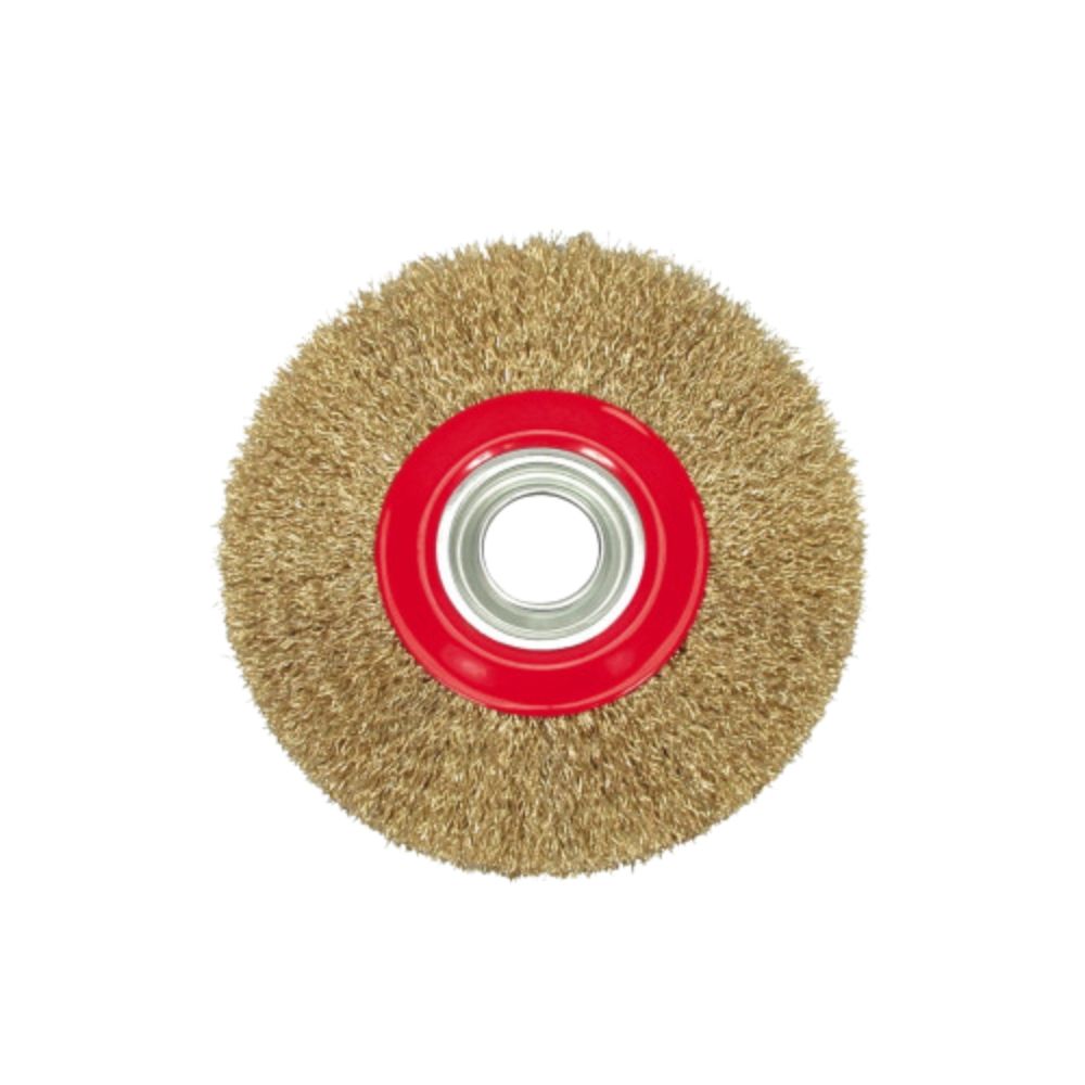 Щітка-крацовка  VOREL плоска Ø=125мм