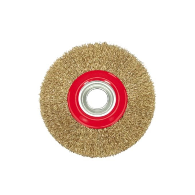 Щітка-крацовка  VOREL плоска Ø=125мм