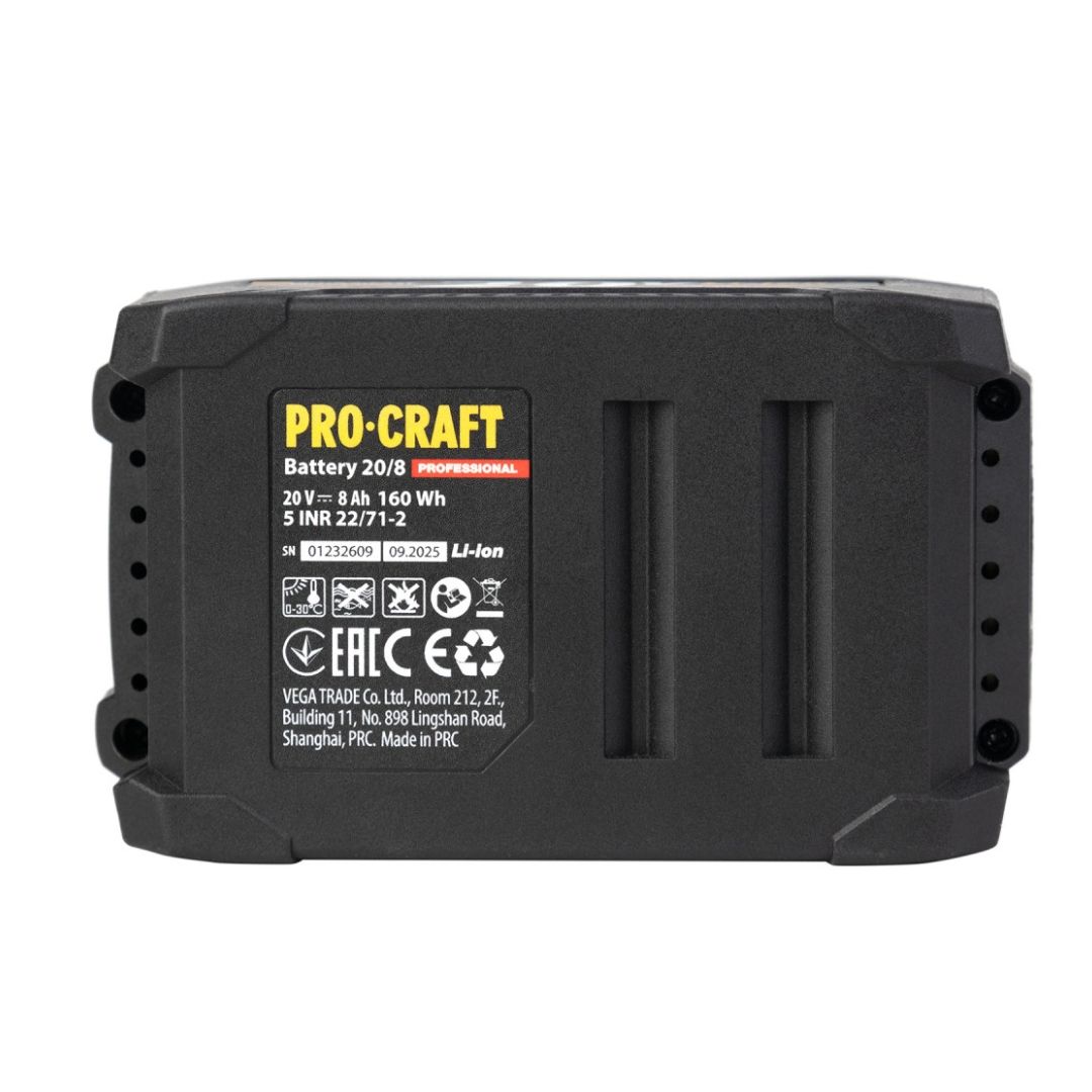 Аккумуляторный гайковерт Procraft PWA90 Кейс (с 1 АКБ и ЗУ)