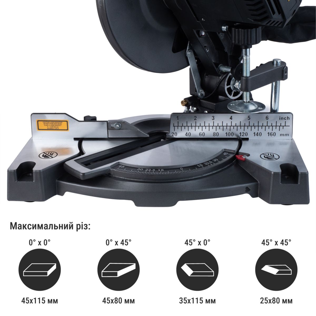 Акумуляторна пила торцювальна Procraft PGS20 (без акб та зп)