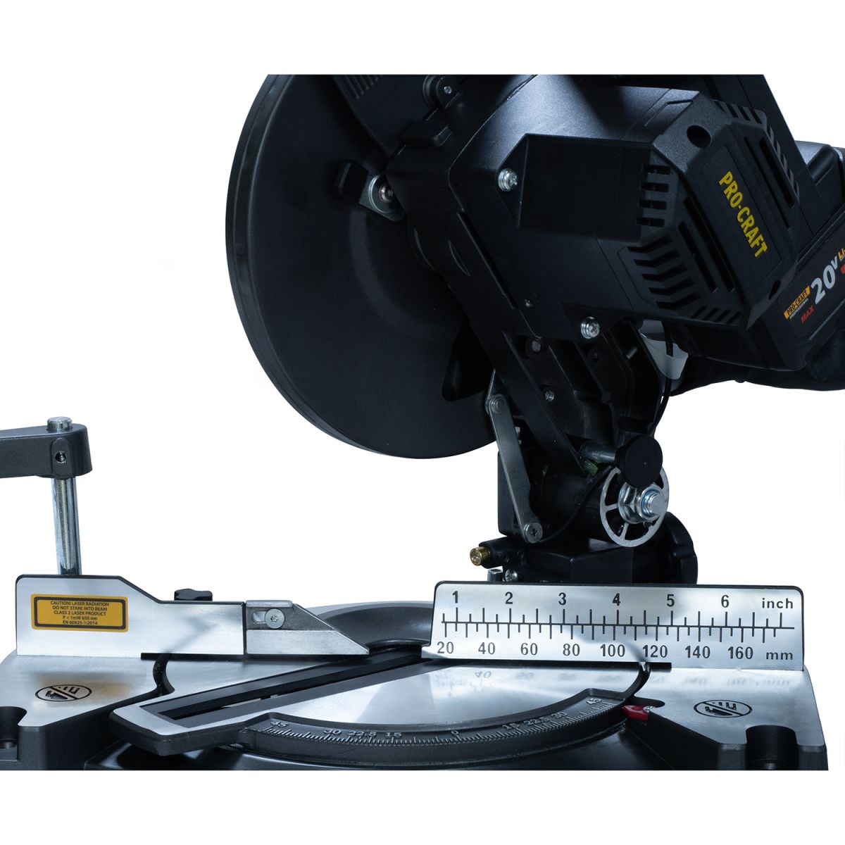 Акумуляторна пила торцювальна Procraft PGS20 (без акб та зп)