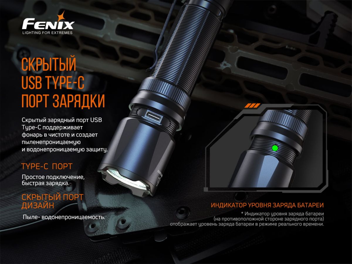 Ліхтар ручний Fenix TK20R V2.0