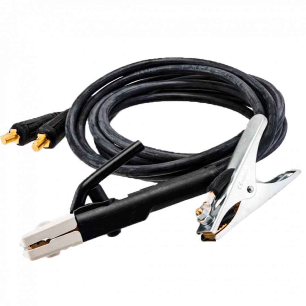 Зварювальні кабелі з електродотримачем та клемою "маса" КСК-10х3+3 10-25