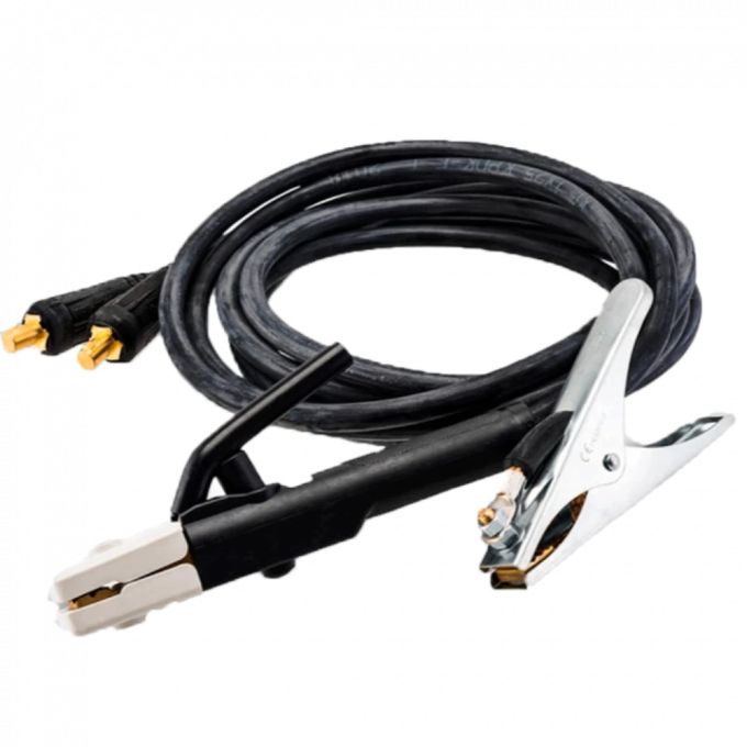 Зварювальні кабелі з електродотримачем та клемою "маса" КСК-10х3+3 10-25