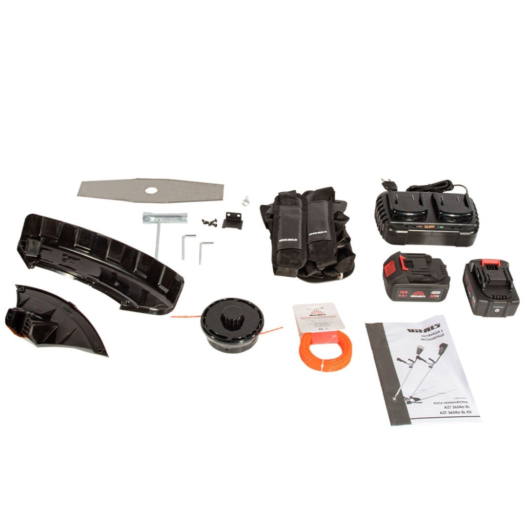 Коса акумуляторна Vitals AZT 3654a BL Kit