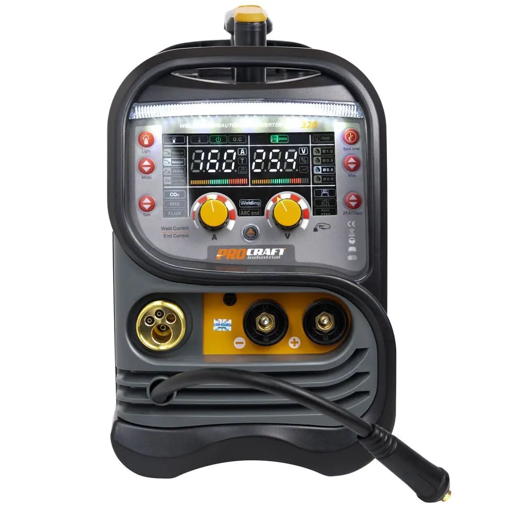 Інверторний зварювальний напівавтомат Procraft industrial SPI320 2026