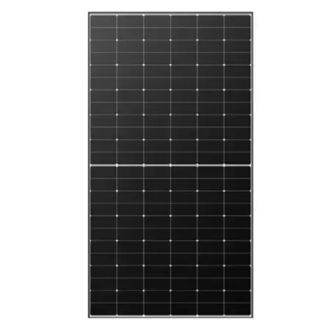 Cонячна панель JA Solar JAM72D40-590/MB (590W, bifacial, silver frame)
