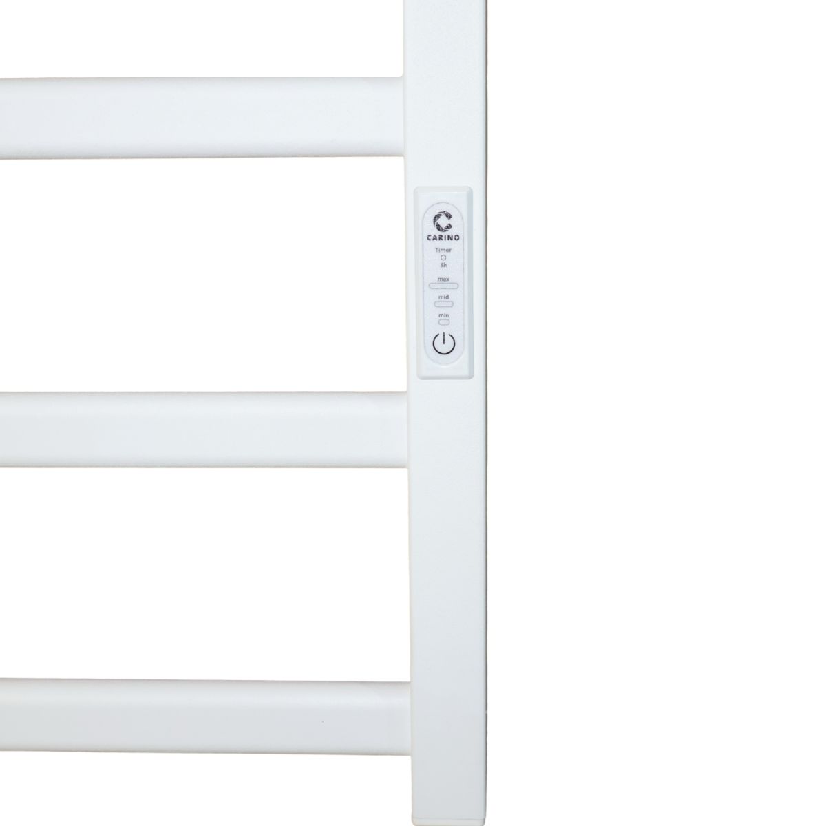 Рушникосушарка електрична Carino LUNA з контроллером Білий мат 790*490
