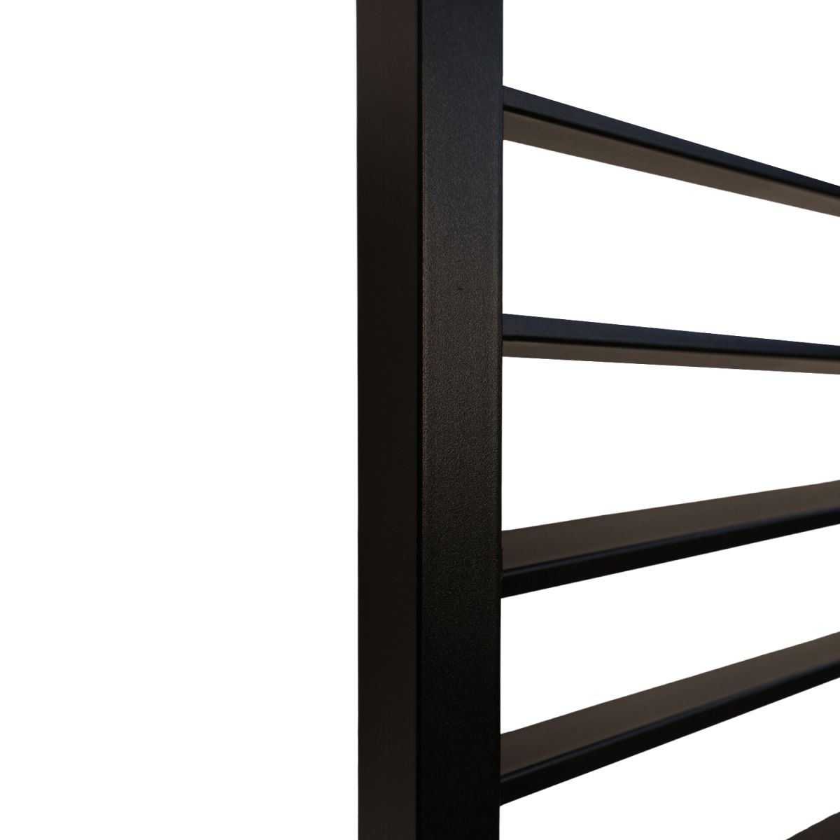 Рушникосушарка електрична Carino MAGRO з контроллером Чорний мат 790*490