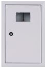 Корпус обліку металевий e.mbox.pro.w.f3.12 IP31 вбудований під 3ф лічильник, 12 модулів