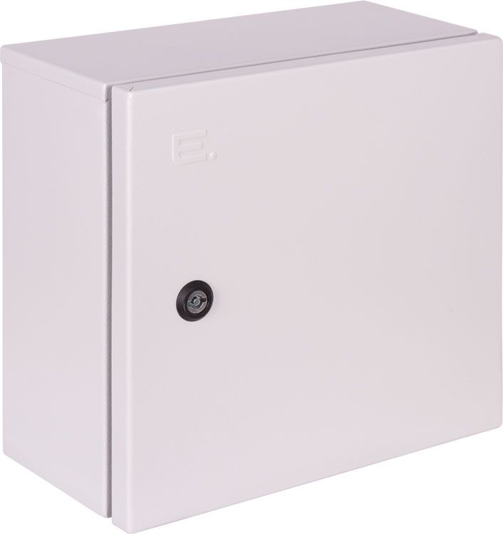 Корпус обліку металевий e.mbox.pro.n.f1.4 IP54 навісний під 1ф лічильник, 4 мод. , з внутр.дверцятам