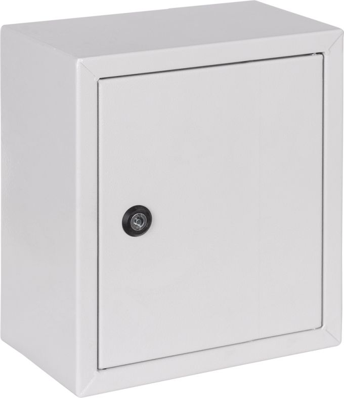 Корпус металевий e.mbox.pro.p.40.40.20 IP31 з монтажною панеллю (400х400х200)
