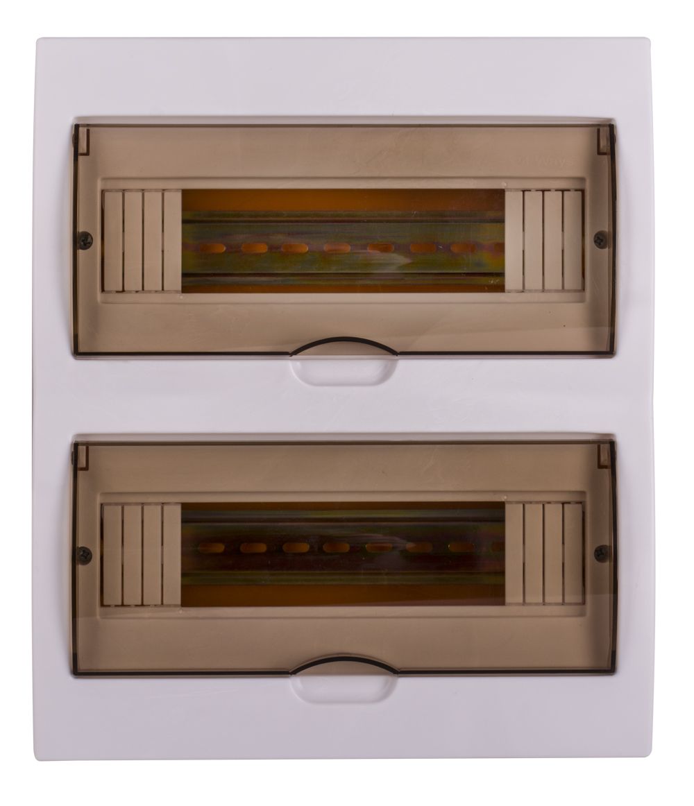 Корпус пластиковий 24-модульний e.plbox.stand.w.24k, вбудований