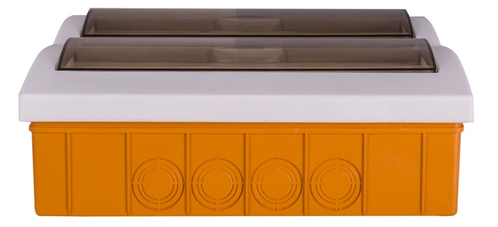 Корпус пластиковий 24-модульний e.plbox.stand.w.24k, вбудований