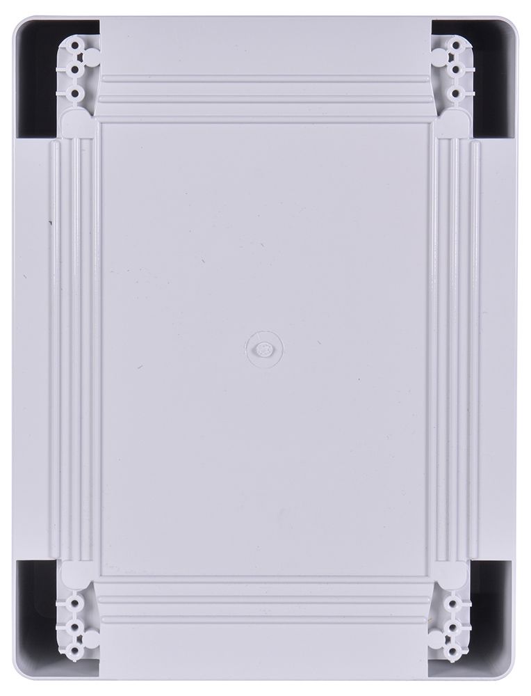 Корпус удароміцний з АБС-пластика e.plbox.210.280.130.tr, 210х280х130мм, IP65 з прозорими дверцятами