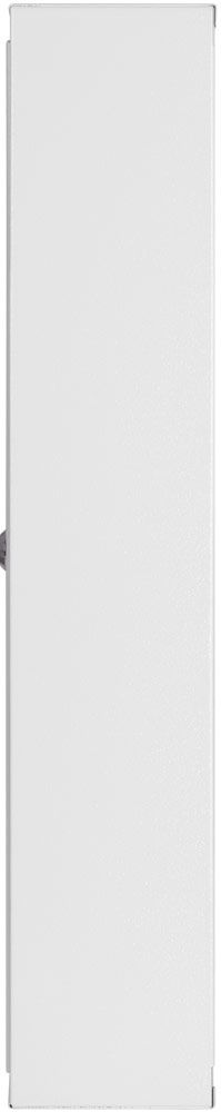 Корпус e.mbox.stand.n.48.z металевий, під 48 мод., навісний, з замком