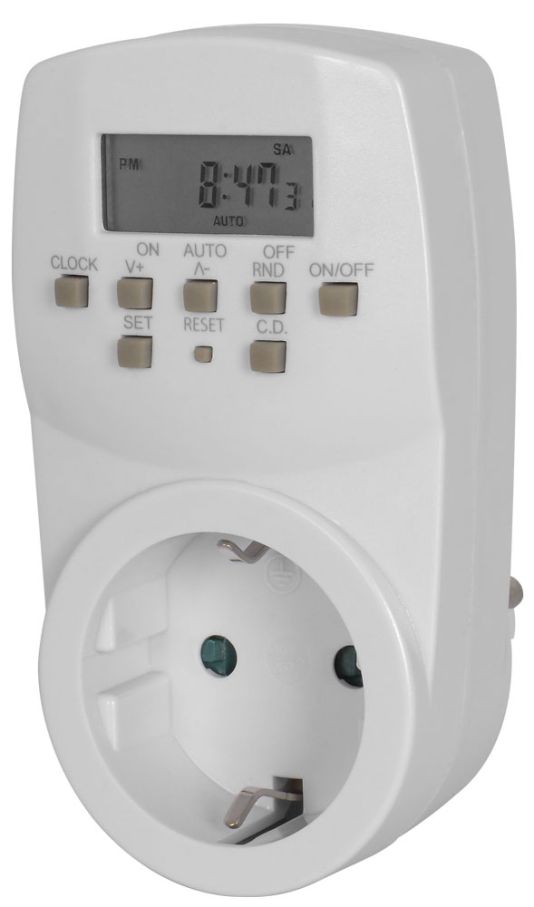 Реле часу електронне розеточне e.control.t13