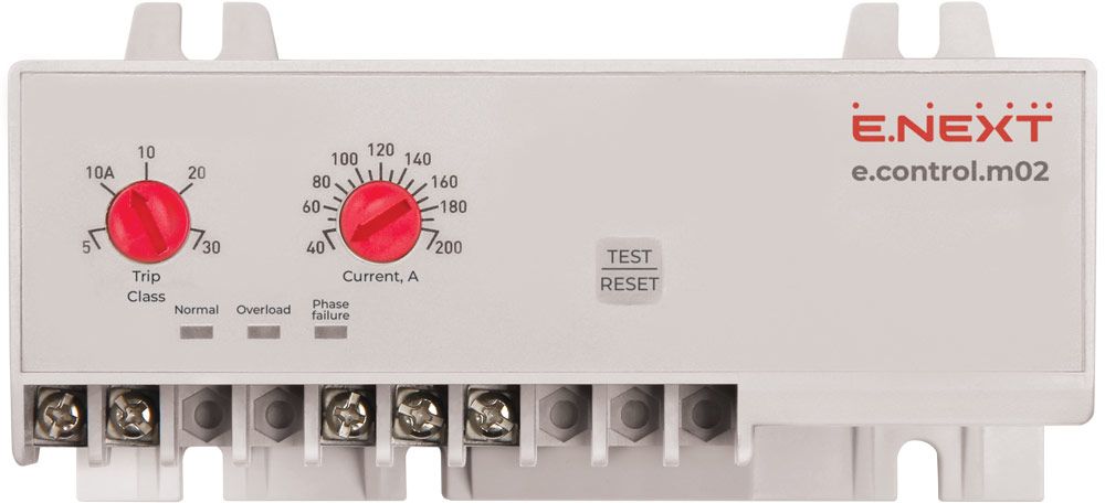 Реле захисту двигуна e.control.m02, 40-200А