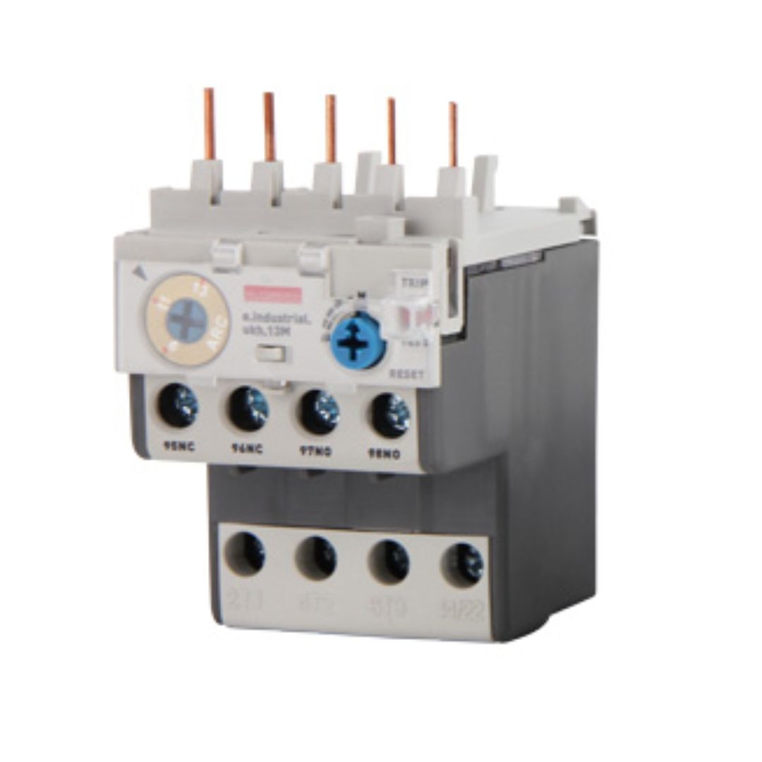 Тепловое реле e.industrial.ukh.13M.9.13, номин. ток 13А, диап. регул. 9-13 А, малогабаритное