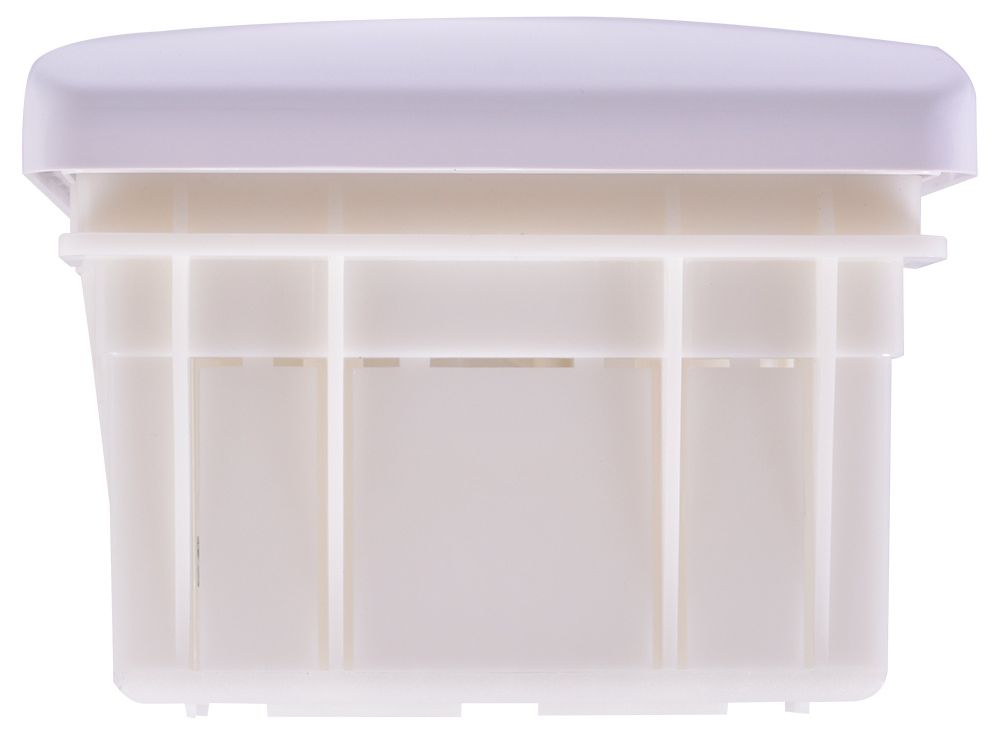 Корпус пластиковий, що вбудовується (PT) 5-модульний, однорядний., IP40, з непрозорими дверцятами