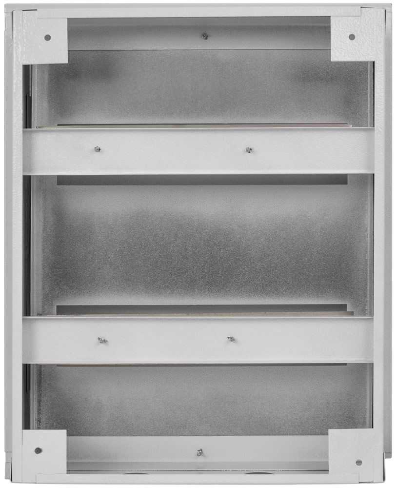 Корпус e.mbox.stand.w.24.z металевий, під 24 мод., що вбудовується, з замком