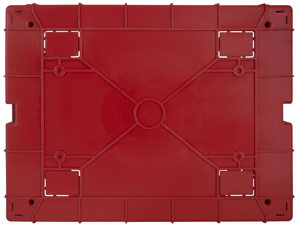 Корпус пластиковий на 12 модулів e.plbox.pro.w.12b.black вбудованний, чорний з непрозорими дверцятам