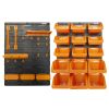 Органайзер для інструментів настінний,e.toolbox.pro.26, 35 елементів 825х210х585мм