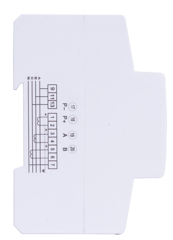 Лічильник трифазний e.control.w09 5А/СТ електронний клас 1.0 (некомерц.) RS485